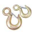 steel forged lifting chain eye grab hook with slip